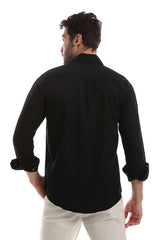 White Rabbit - Front Buttoned Down Plain Men Shirt For Men