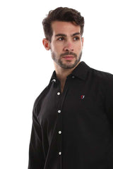 White Rabbit - Front Buttoned Down Plain Men Shirt For Men