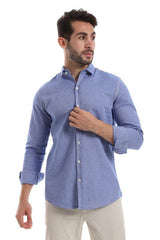 White Rabbit - Front Buttoned Down Plain Men Shirt For Men