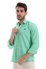 White Rabbit - Front Buttoned Down Plain Men Shirt For Men