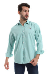 White Rabbit - Front Buttoned Down Plain Men Shirt For Men