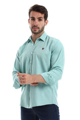 White Rabbit - Front Buttoned Down Plain Men Shirt For Men