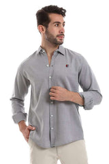 White Rabbit - Front Buttoned Down Plain Men Shirt For Men