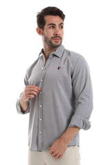 White Rabbit - Front Buttoned Down Plain Men Shirt For Men