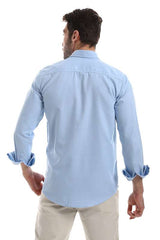 White Rabbit - Front Buttoned Down Plain Men Shirt For Men