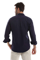 White Rabbit - Front Buttoned Down Plain Men Shirt For Men