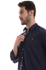 White Rabbit - Front Buttoned Down Plain Men Shirt For Men