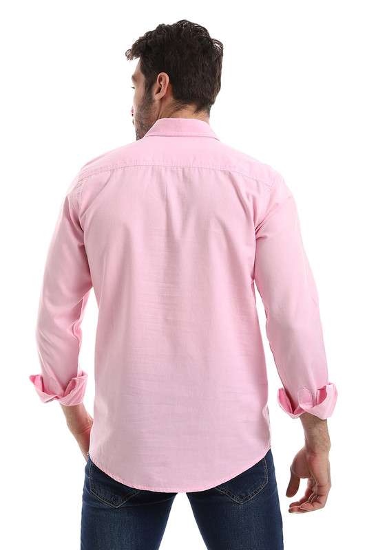 White Rabbit - Front Buttoned Down Plain Men Shirt For Men