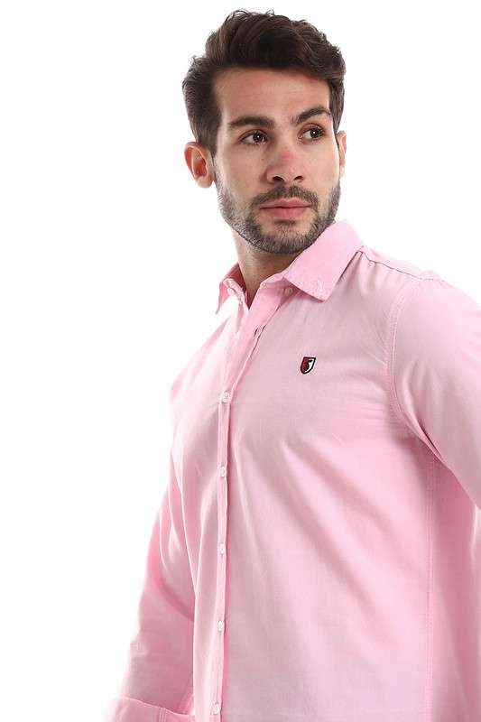 White Rabbit - Front Buttoned Down Plain Men Shirt For Men