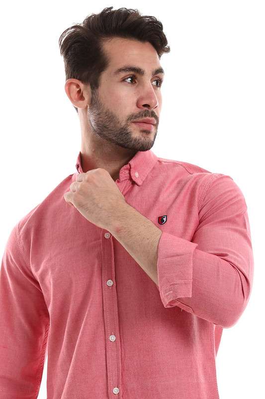 White Rabbit - Front Buttoned Down Plain Men Shirt For Men