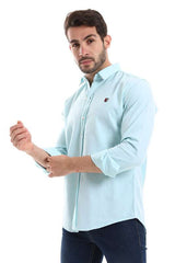 White Rabbit - Front Buttoned Down Plain Men Shirt For Men