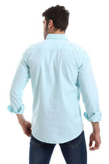 White Rabbit - Front Buttoned Down Plain Men Shirt For Men