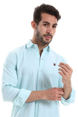 White Rabbit - Front Buttoned Down Plain Men Shirt For Men