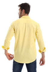 White Rabbit - Front Buttoned Down Plain Men Shirt For Men