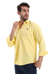 White Rabbit - Front Buttoned Down Plain Men Shirt For Men