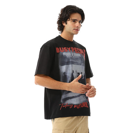 White Rabbit - Short Sleeves Comfy T-shirt for men
