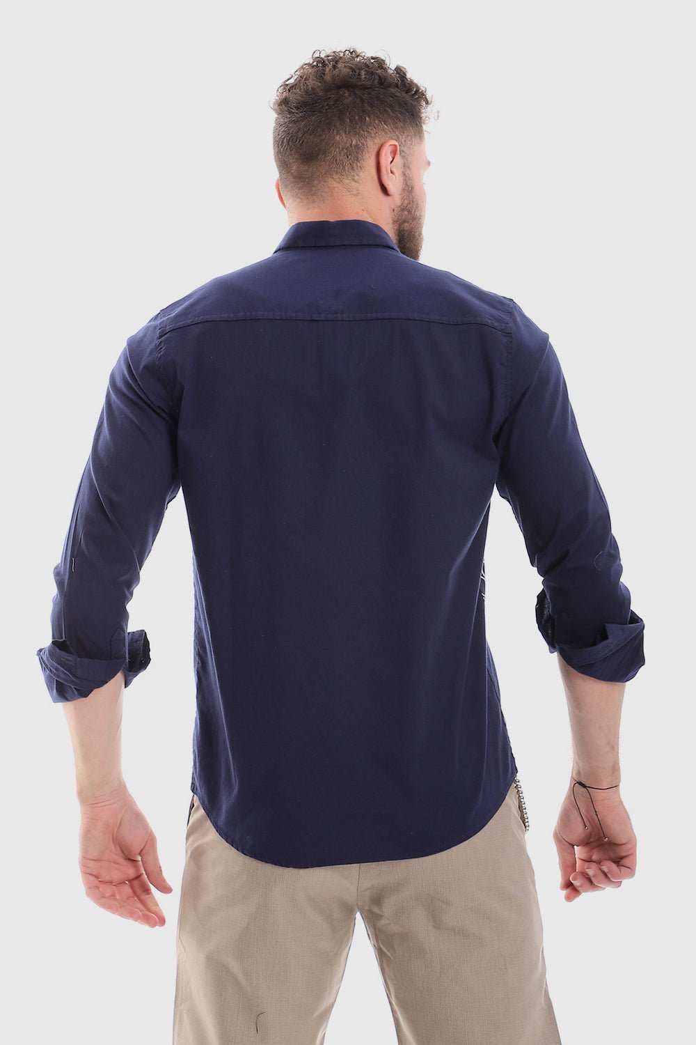 White Rabbit Printed Long Sleeves Button Down Shirt