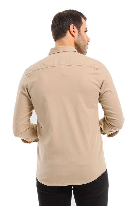 White Rabbit - Cuff Long Sleeves Printed Shirt For Men