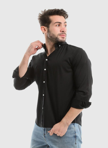 White Rabbit Plain Buttoned Down Long Sleeves Shirt