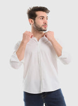 White Rabbit Plain Buttoned Down Long Sleeves Shirt