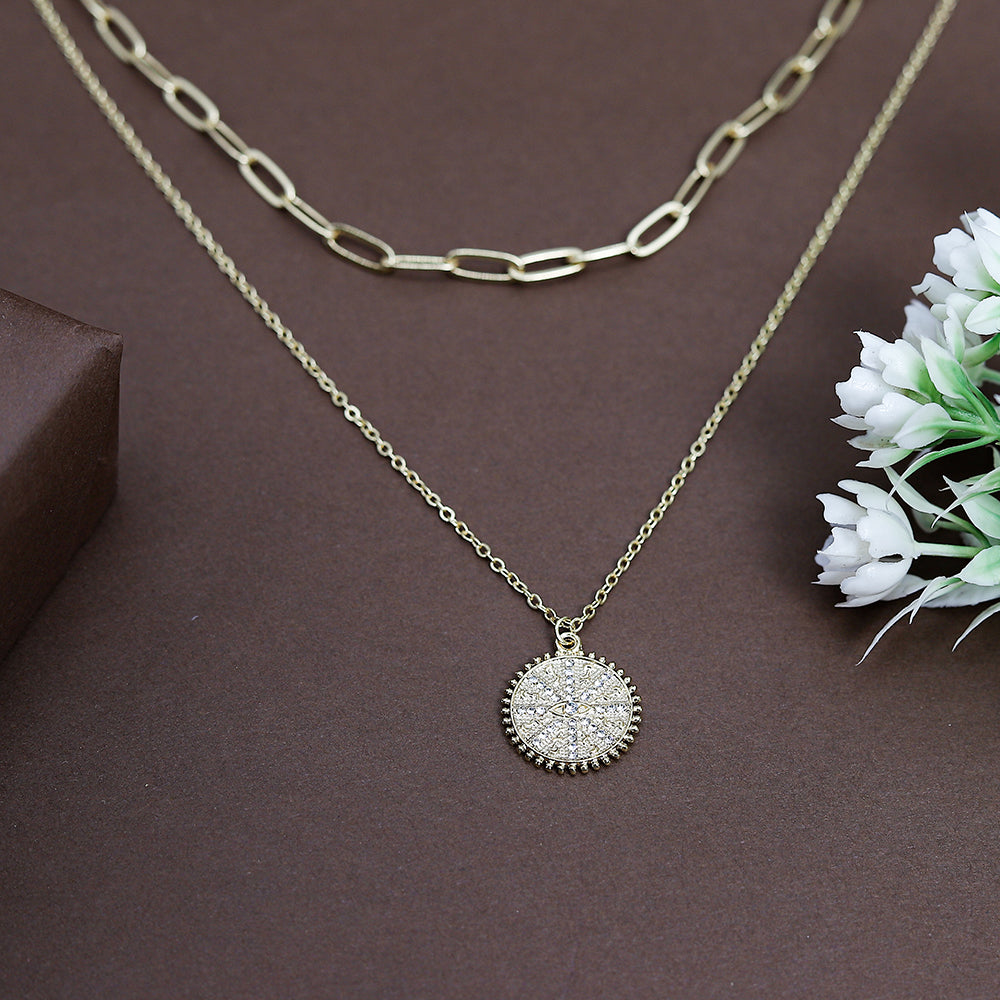 Fluffy - Eye&Ball Necklaces  Women'S Accessories-Gold