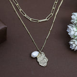 Fluffy - Lucky Key Necklaces  Women'S Accessories-Gold