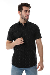 White Rabbit Self Pattern Buttons Down Closure Shirt