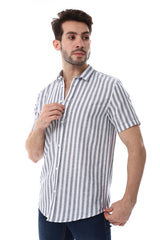 White Rabbit Awning Strip Pattern Shirt