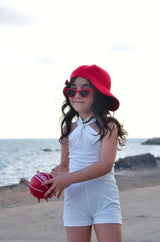 Rokido - 2-piece set, shorts and a white X-shaped top