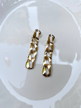Fluffy - Square Chains Earring