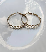 Fluffy - Oval Chains Earring