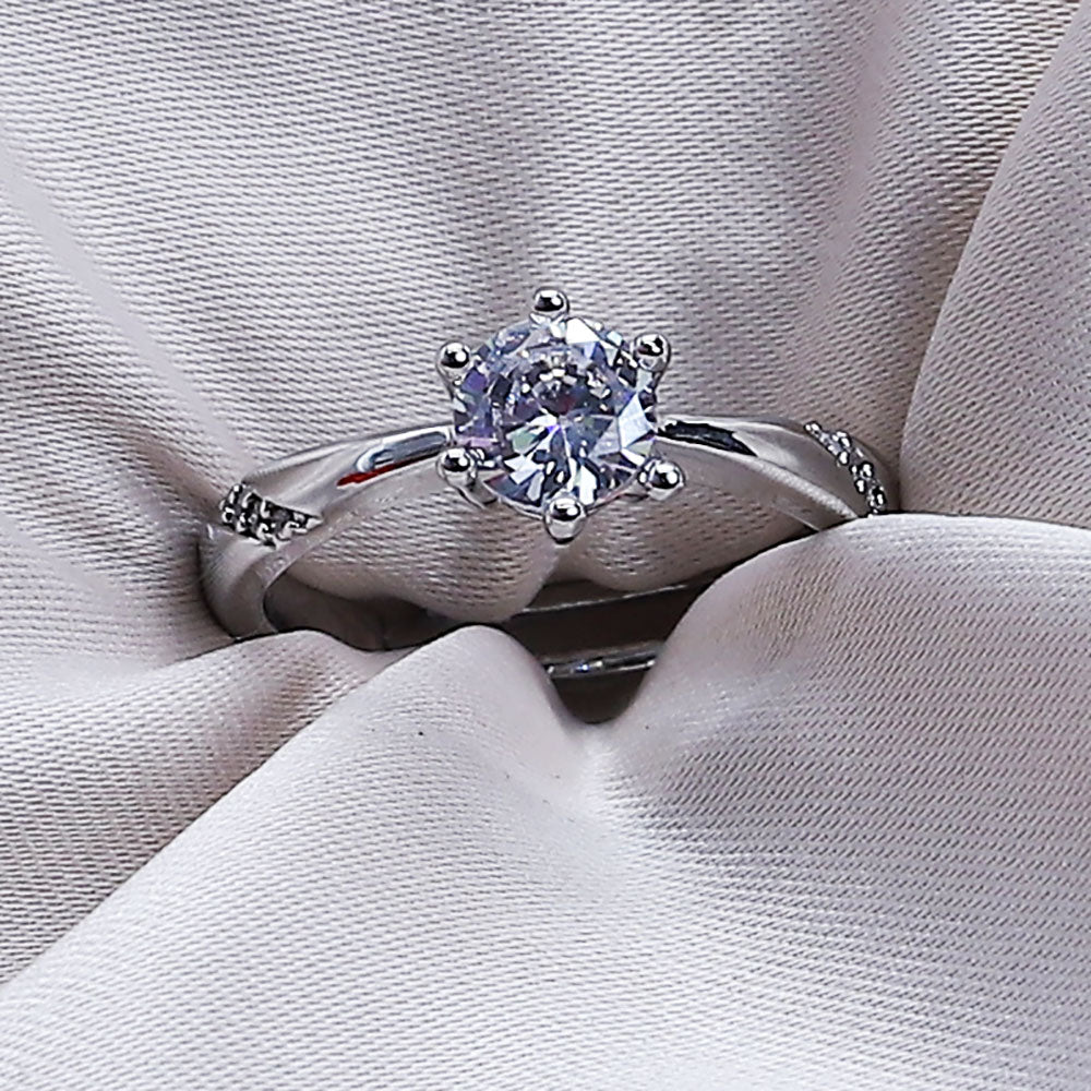 Fluffy - Soiree Zircon Ring Of Women's Accessories