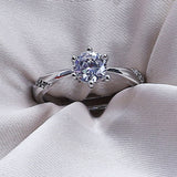 Fluffy - Soiree Zircon Ring Of Women's Accessories