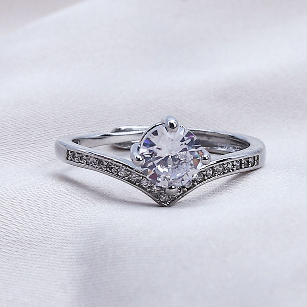 Fluffy - Soiree Zircon Ring Of Women's Accessories