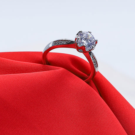 Fluffy - Soiree Zircon Ring Of Women's Accessories