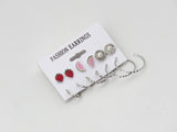 Fluffy - Set Of Earring Fluffy - Silver