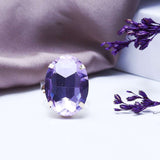 Fluffy - Glass Stretchable Earing Fluffy Women's Accessories-transparent