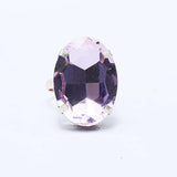 Fluffy - Glass Stretchable Earing Fluffy Women's Accessories-transparent