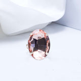 Fluffy - Glass Stretchable Earing Fluffy Women's Accessories-transparent