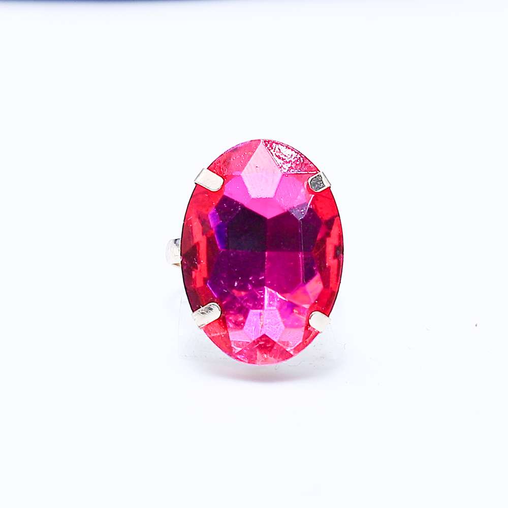 Fluffy - Glass Stretchable Earing Fluffy Women's Accessories-transparent