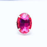Fluffy - Glass Stretchable Earing Fluffy Women's Accessories-transparent