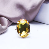 Fluffy - Glass Stretchable Earing Fluffy Women's Accessories-transparent
