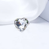 Fluffy - Glass Stretchable Earing Fluffy Women's Accessories-transparent