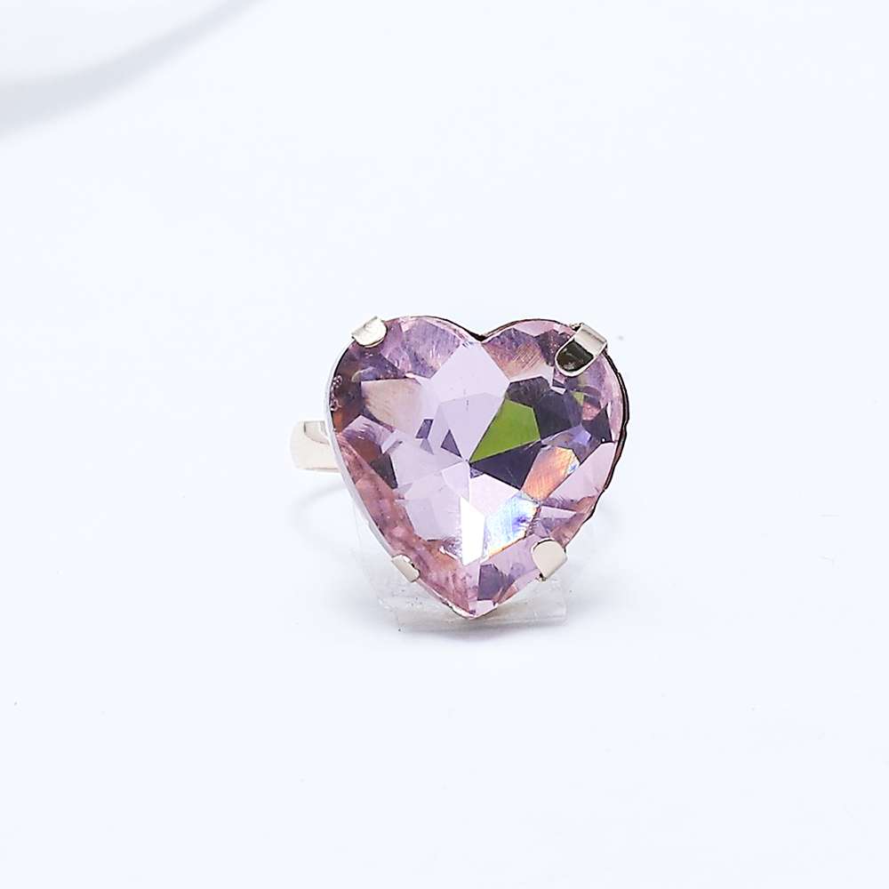 Fluffy - Glass Stretchable Earing Fluffy Women's Accessories-transparent
