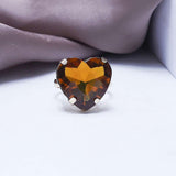 Fluffy - Glass Stretchable Earing Fluffy Women's Accessories-transparent