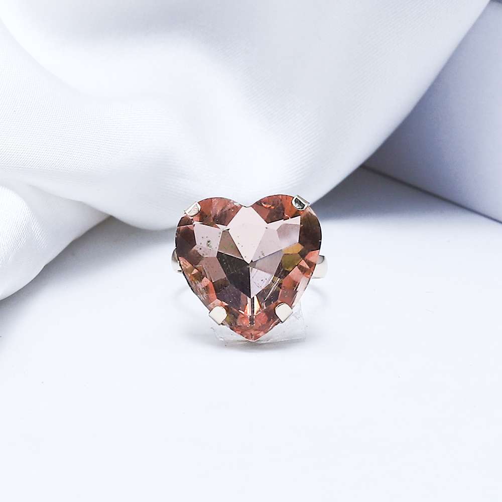 Fluffy - Glass Stretchable Earing Fluffy Women's Accessories-transparent