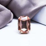 Fluffy - Glass Stretchable Earing Fluffy Women's Accessories-transparent