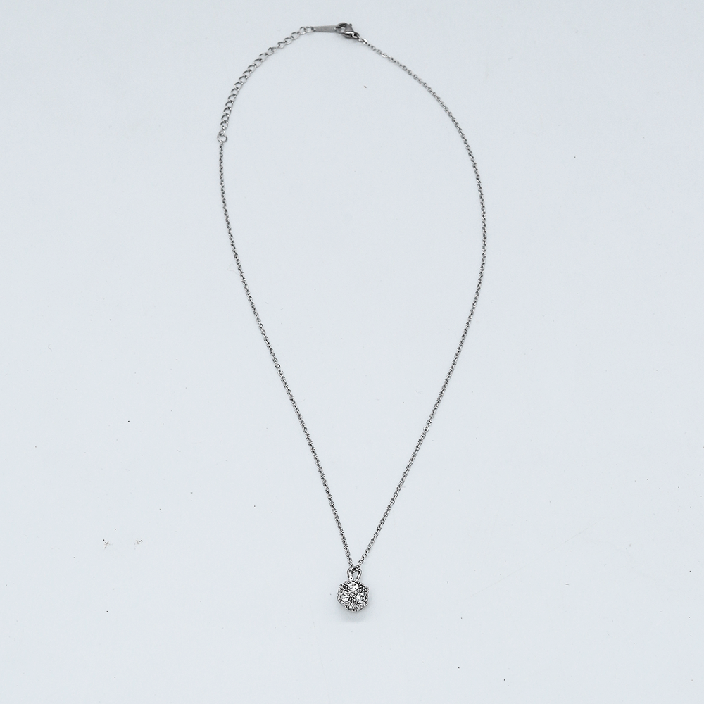 Fluffy - Laser Ball Soft Necklaces Of Fluffy Women's Accessories-Silver