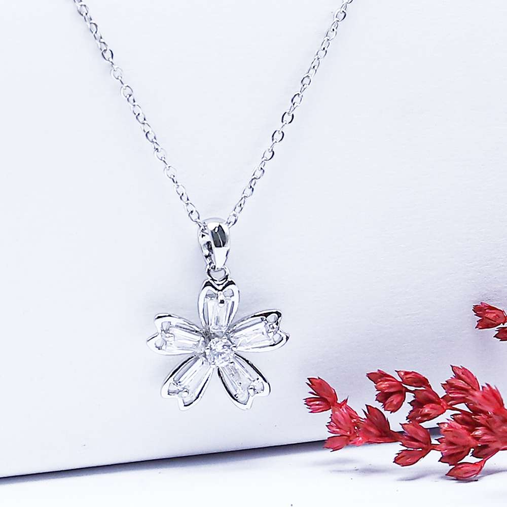Fluffy - Bright rose Soft Necklaces Of Fluffy Women's Accessories-Gold