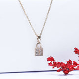 Fluffy - Lock Soft Necklaces Of Fluffy Women's Accessories-Gold